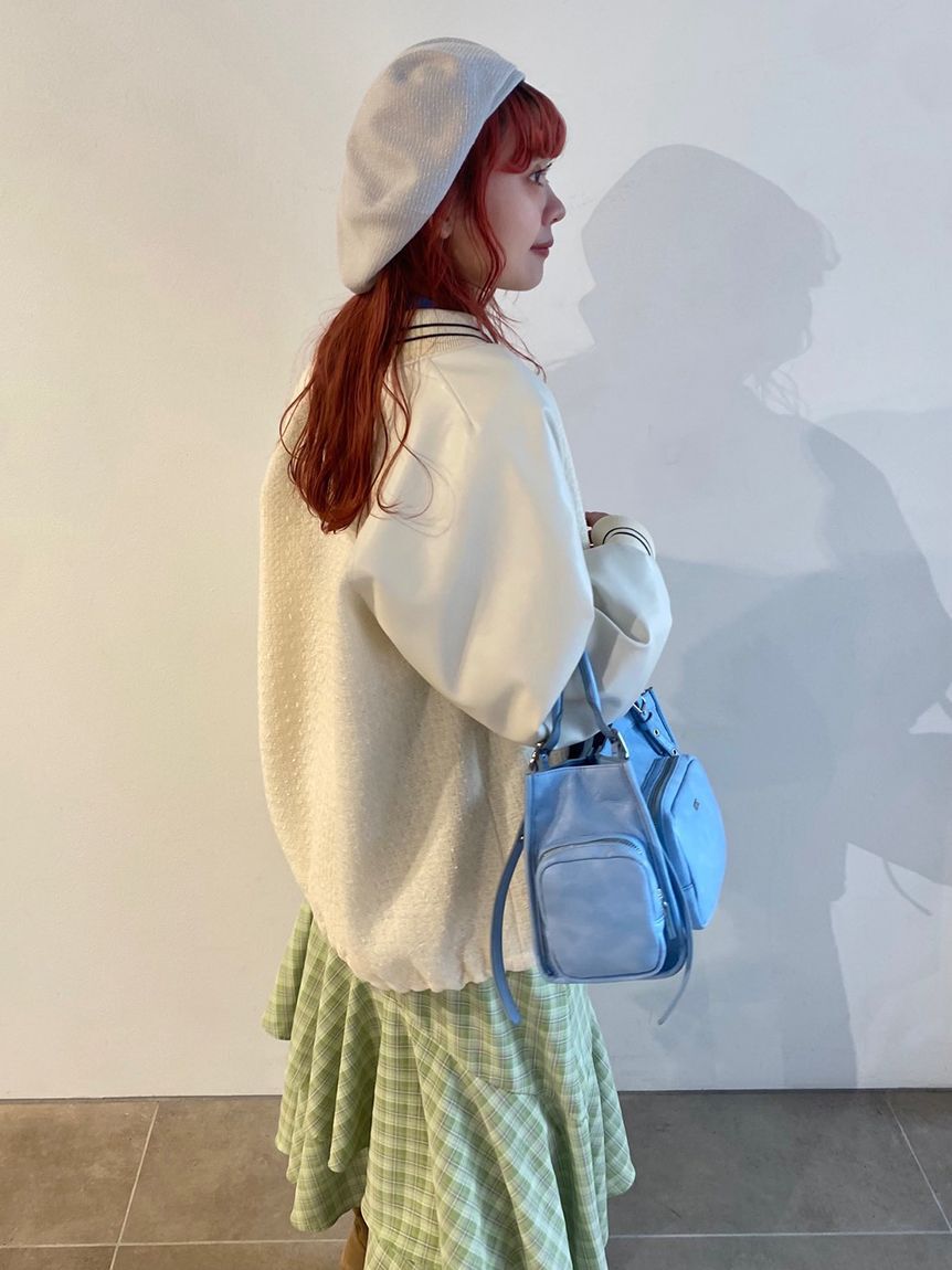 FURFUR「ロゴ刺繍ベレー帽」|ハンチング・ベレー帽|