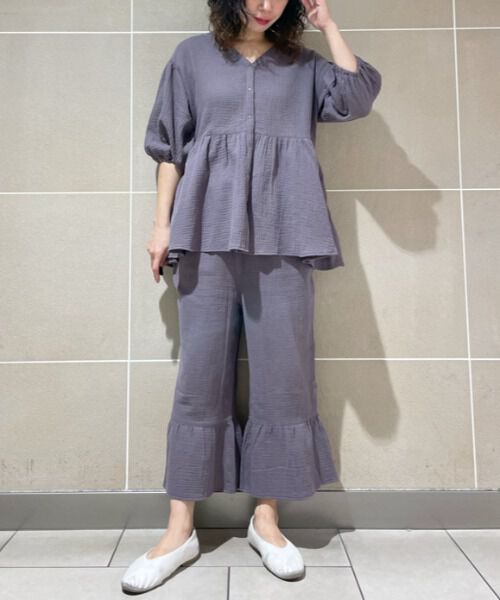 GELATO PIQUE KIDS & BABY「マタニティガーゼロングパンツ」|マタニティ・ママグッズ|