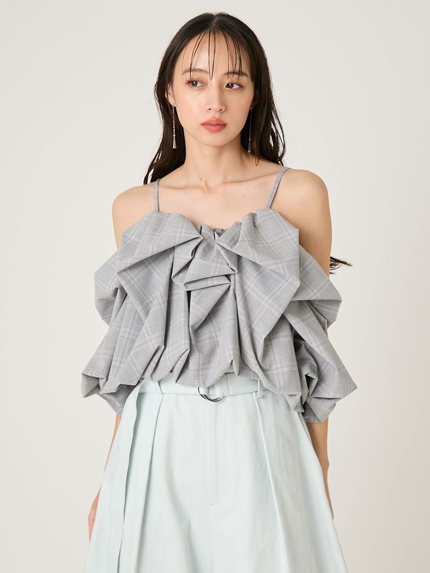 FRAY I.D「ボリュームパフブラウス」|シャツ・ブラウス|