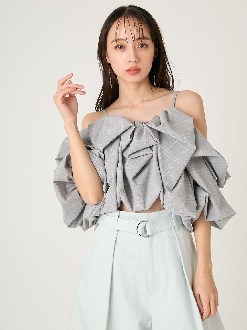 FRAY I.D「ボリュームパフブラウス」|シャツ・ブラウス|