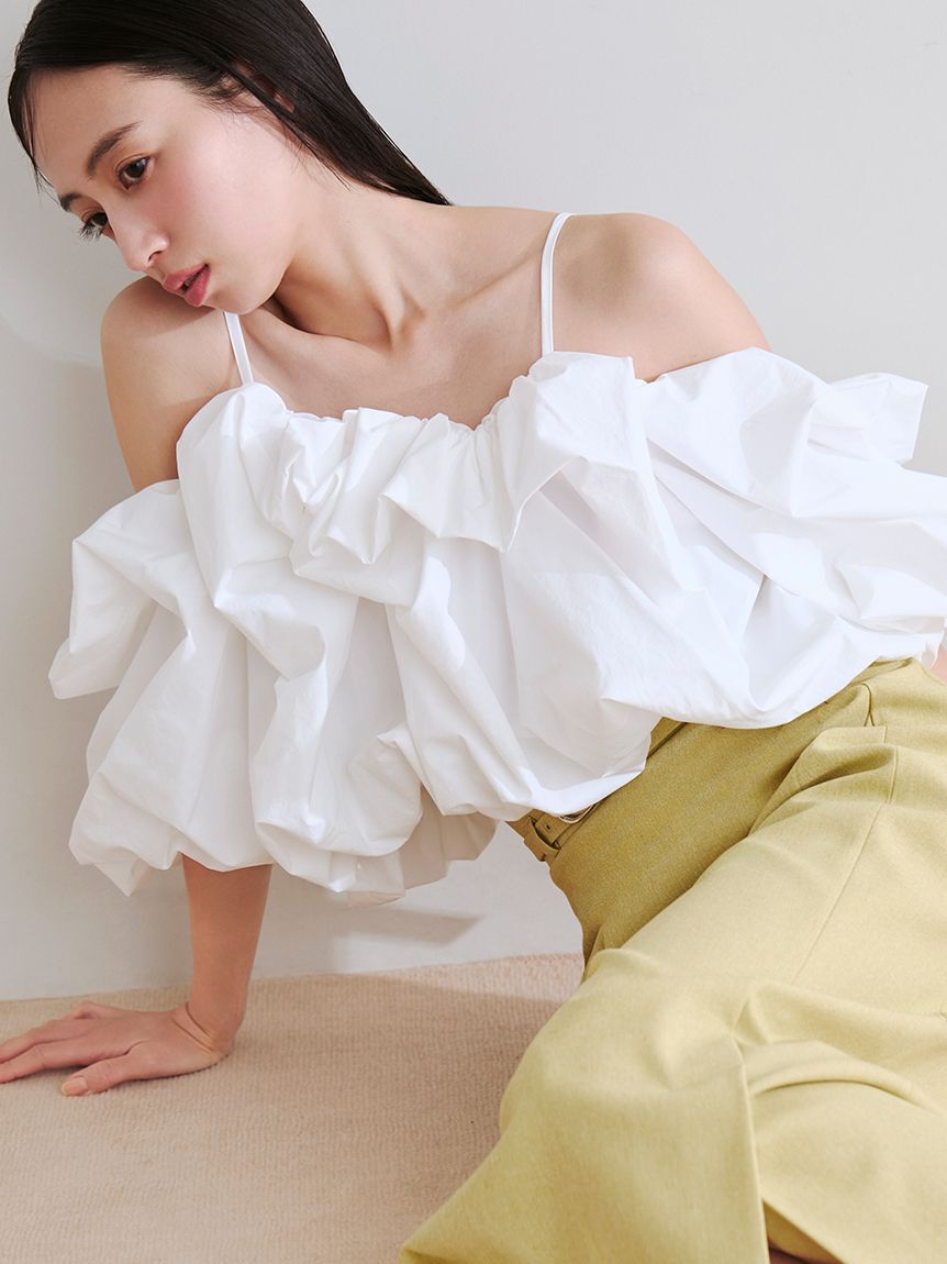 FRAY I.D「ボリュームパフブラウス」|シャツ・ブラウス|