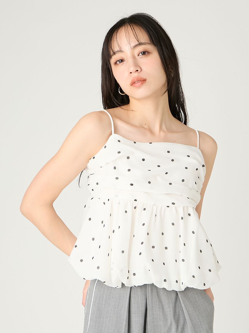 FRAY I.D「【WEB限定】オフショルパフスリーブブラウス／ウォッシャブル」|シャツ・ブラウス|