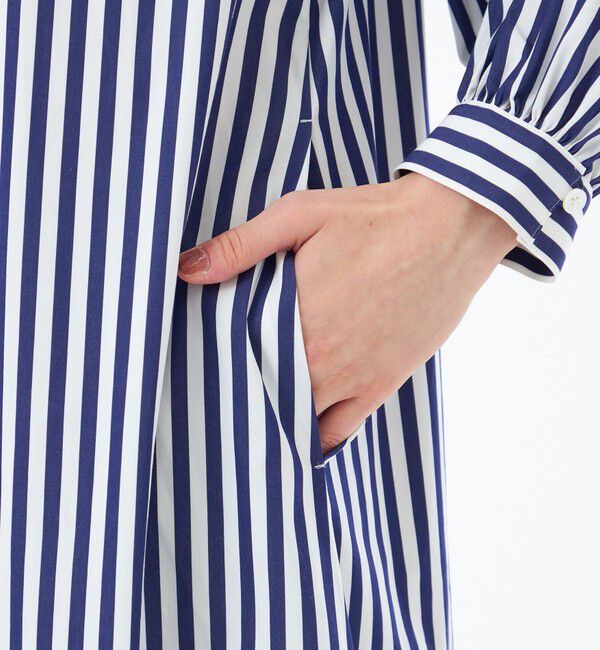 MACKINTOSH PHILOSOPHY「【WEB&一部店舗限定】THOMAS MASON ギャザーワンピース」|ワンピース|