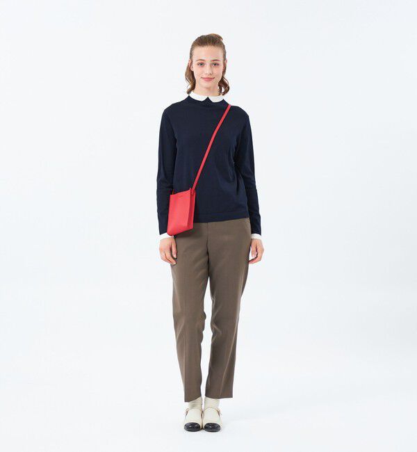 MACKINTOSH PHILOSOPHY「【25年秋冬モデル】Cleric Collar Knit ロングスリーブ」|ニット・セーター|