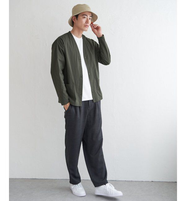 ikka「GOKU楽AIRVネックカーディガン」|カーディガン|