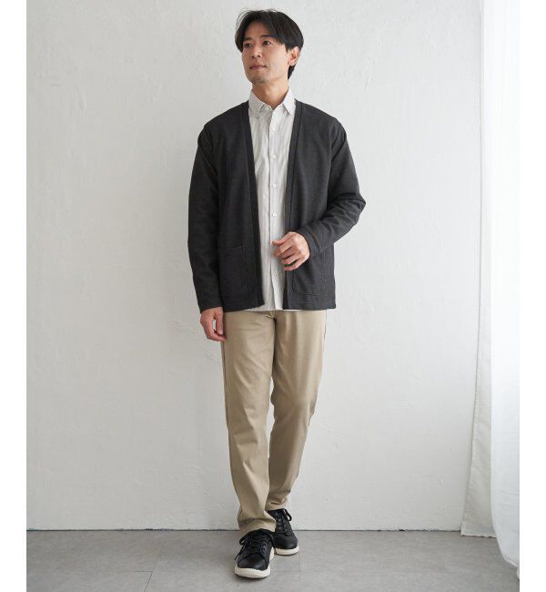 ikka「ＷフェイスＤＲＹカノコカーデ」|カーディガン|