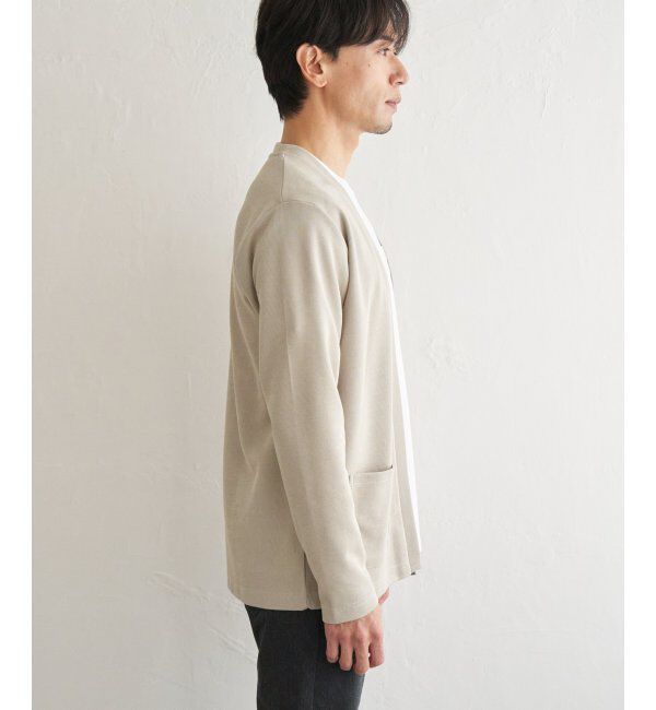 ikka「ＷフェイスＤＲＹカノコカーデ」|カーディガン|