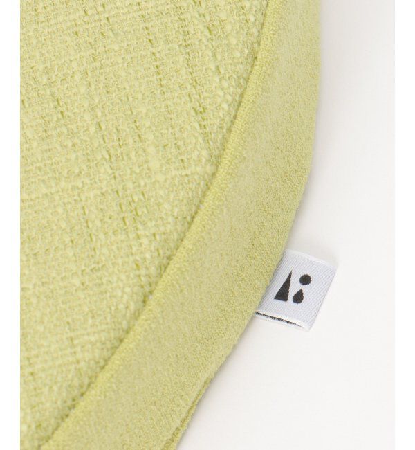 Lbc with Life「ラウンド スラブ&パイルシートクッション H4cm」|クッション・クッションカバー|