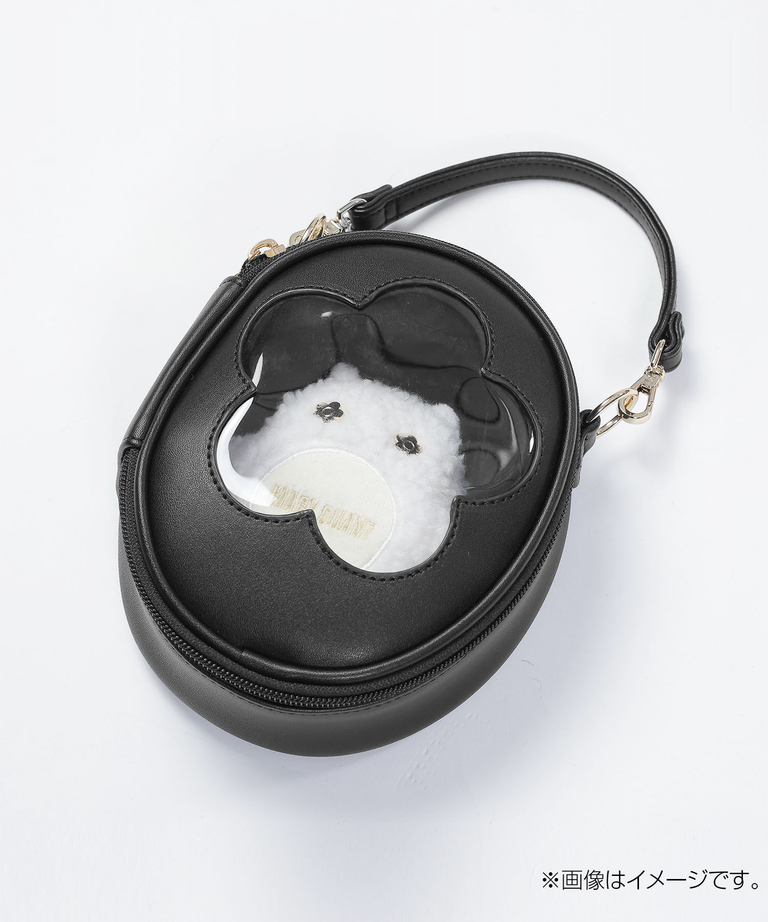 MARY QUANT「デイジークリアフレーム フェイバリットポーチ」|ポーチ|