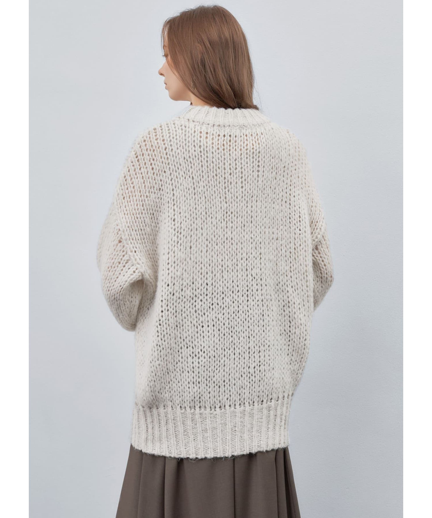 STYLE DELI「ルーズ編みニットプルオーバー」|ニット・セーター|