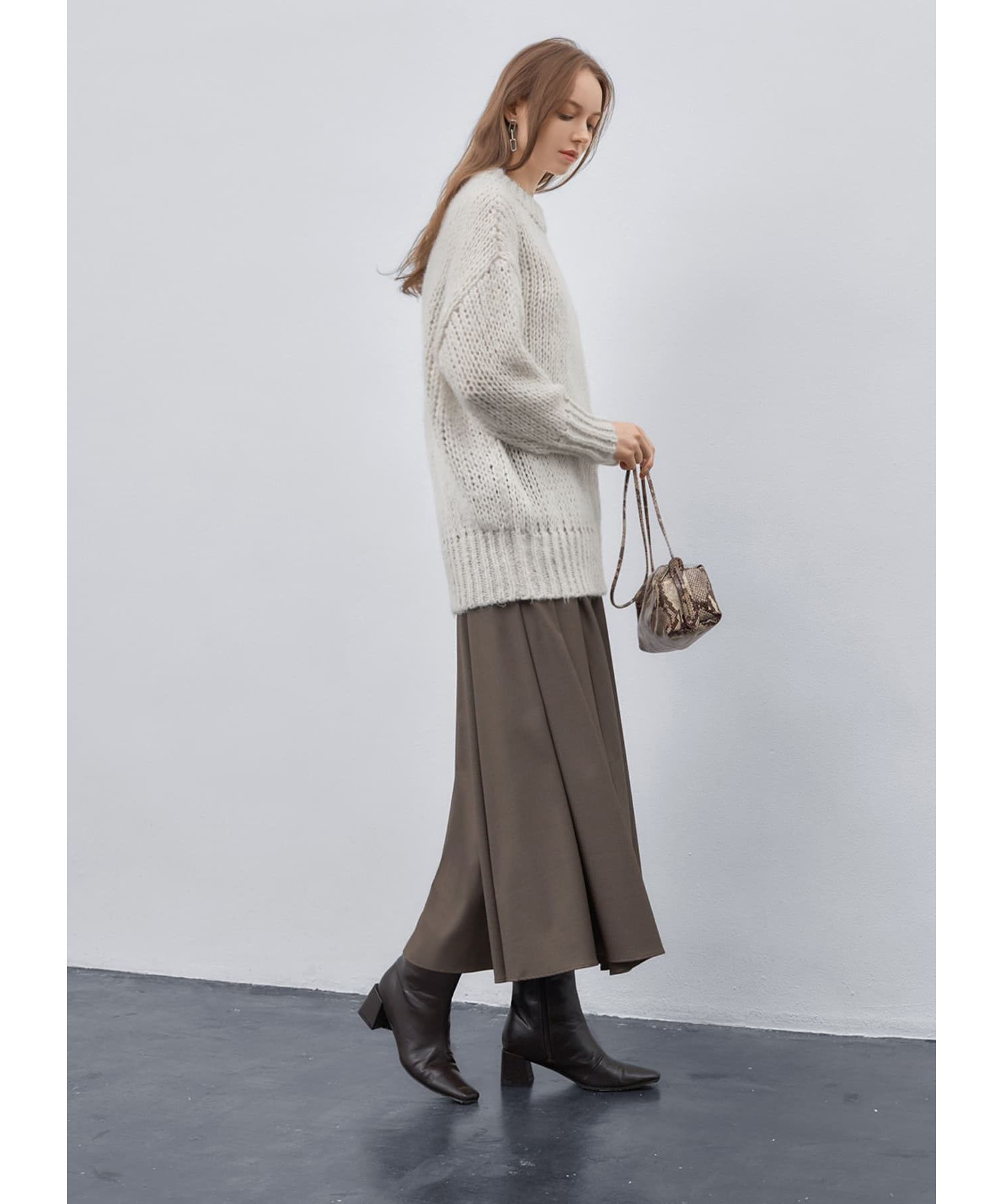 STYLE DELI「ルーズ編みニットプルオーバー」|ニット・セーター|