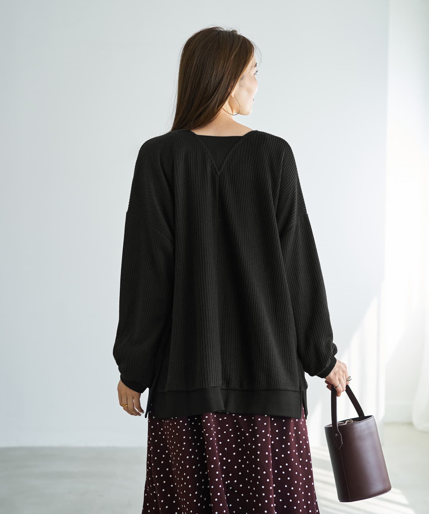 STYLE DELI「リラックスニットソーカーディガン」|カーディガン|