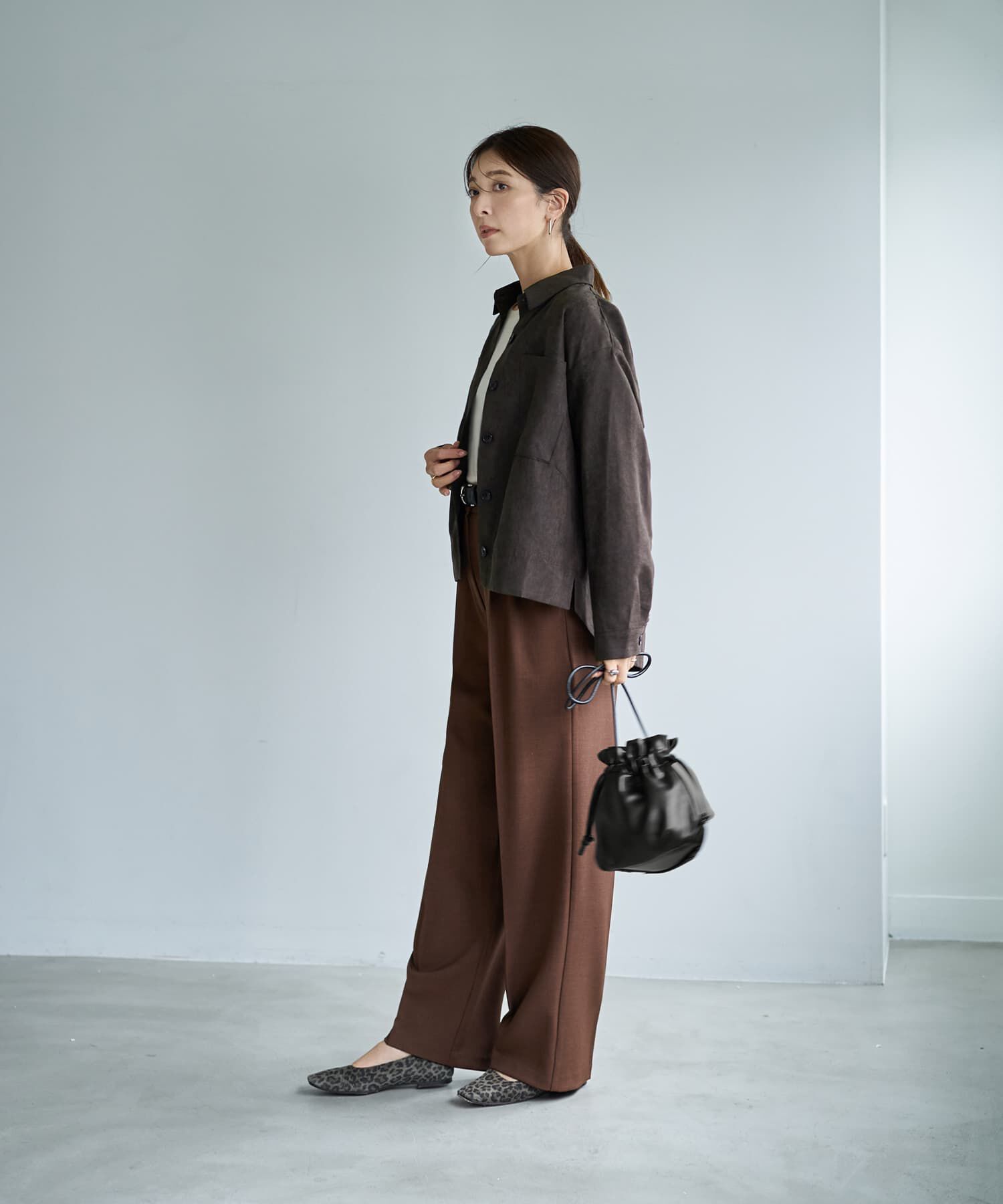 STYLE DELI「【LUXE】ライトスエードシャツ型ジャケット」|その他|