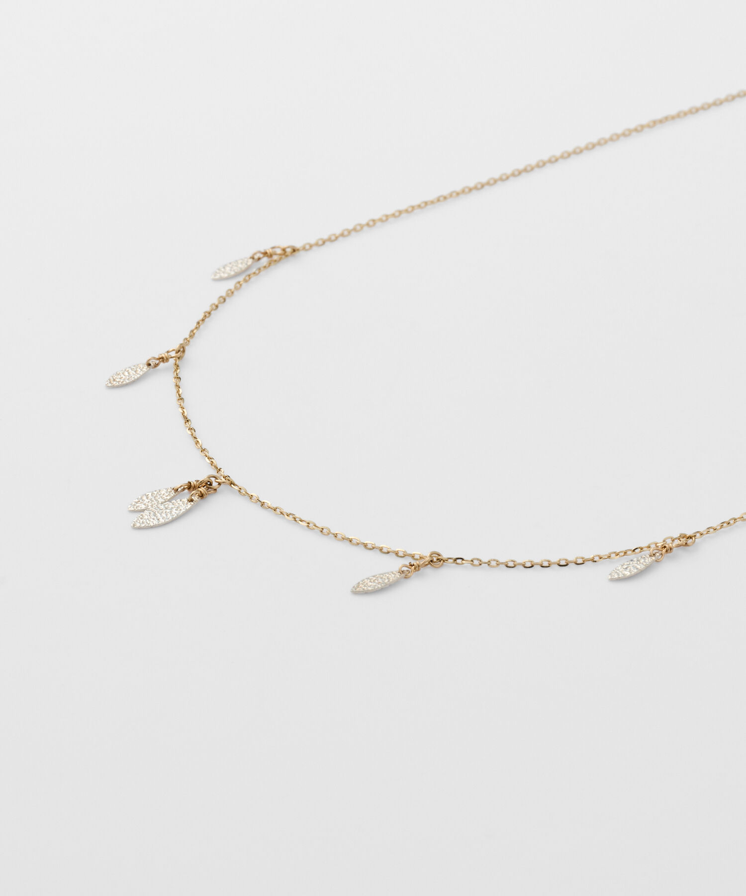 agete「K10／シルバーネックレス」|ネックレス|