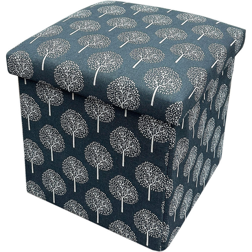 BACKYARD FAMILY「折りたたみ 収納 スツール 通販 収納ボックス 座れる 椅子 イス 折り畳みスツール」|その他|ブルー1