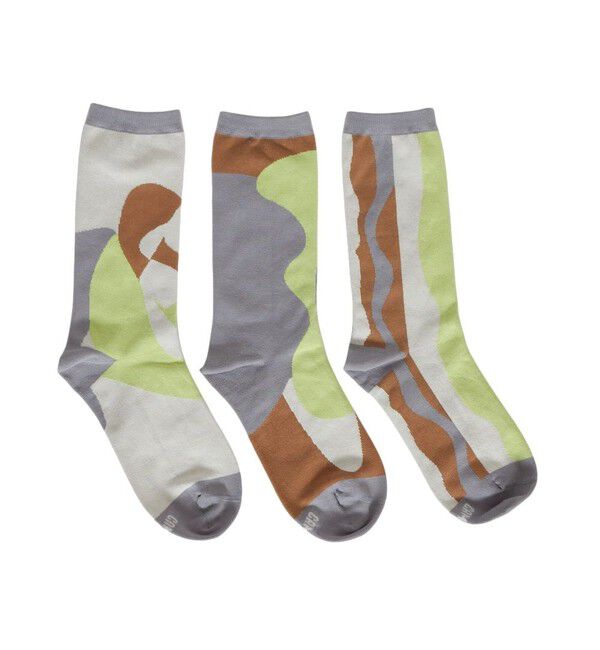 CAMPER「[カンペール] TRIPLETS ソックス」|ソックス|グリーン系その他2