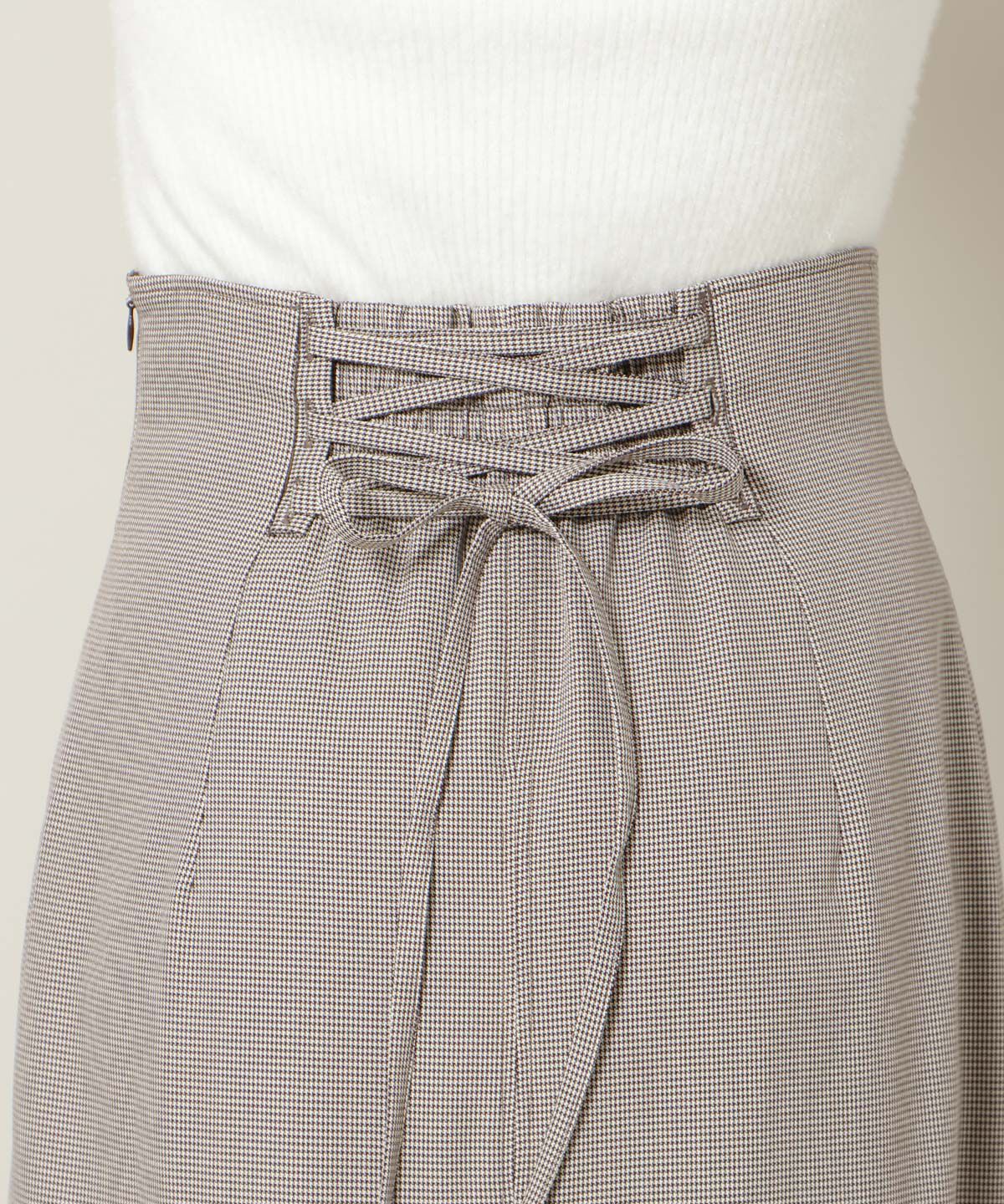 WILLSELECTION「アシンメトリーレイヤードヘムスカート」|フレア|