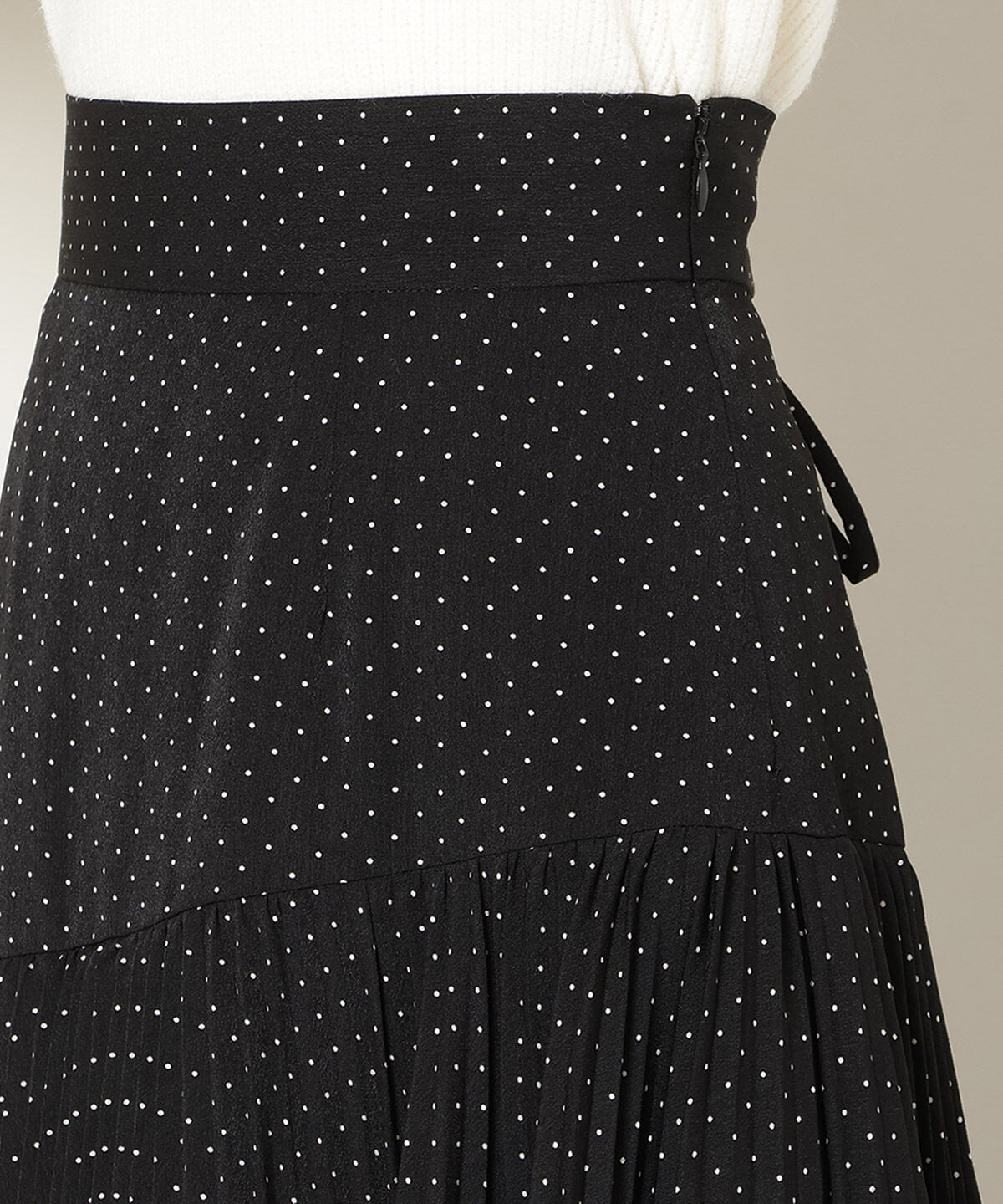 WILLSELECTION「プリーツシフォンティアードスカート」|フレア|