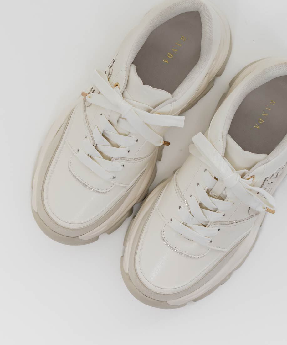  「モノグラムカッティングデザインスニーカー」|スニーカー|