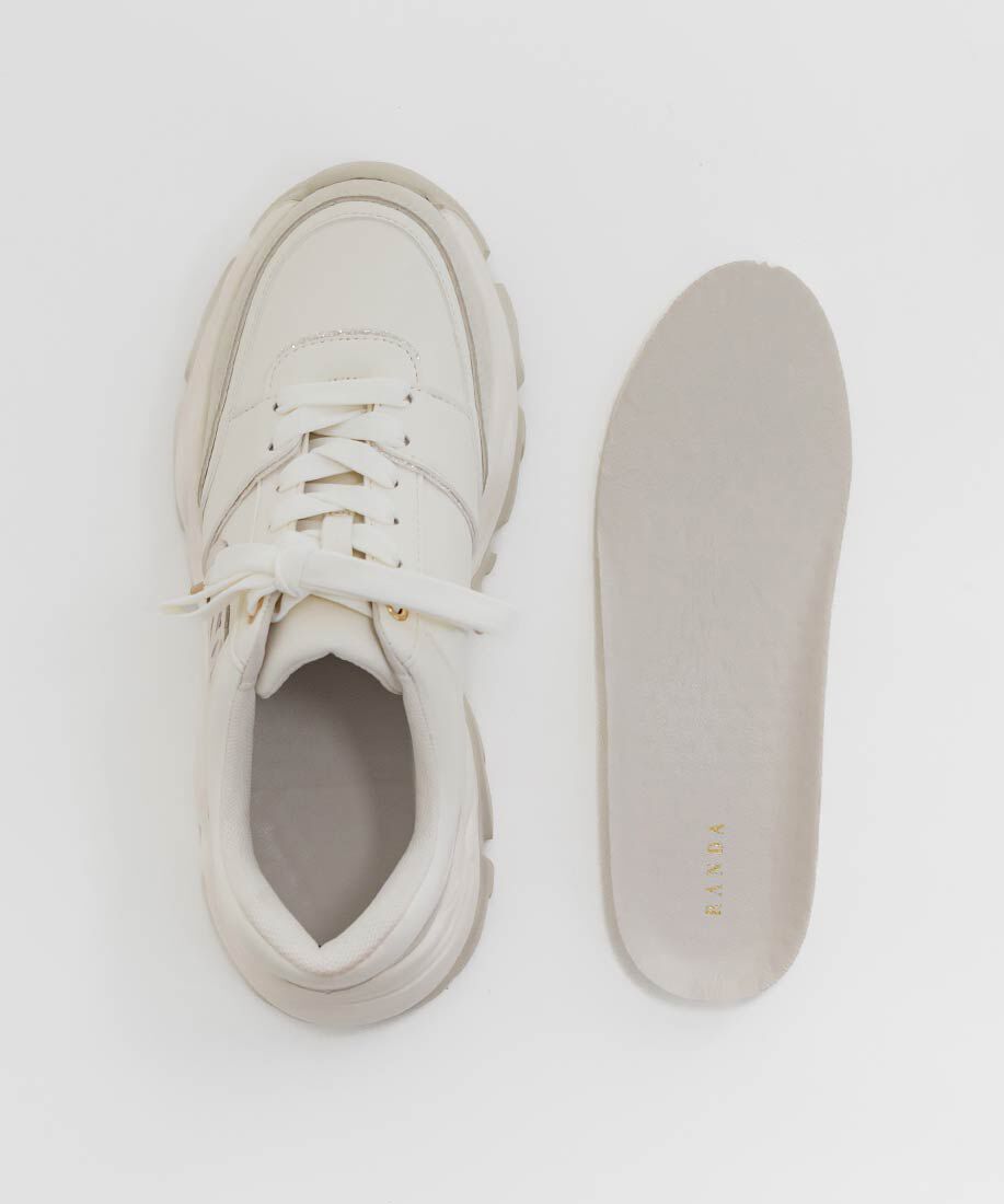  「モノグラムカッティングデザインスニーカー」|スニーカー|