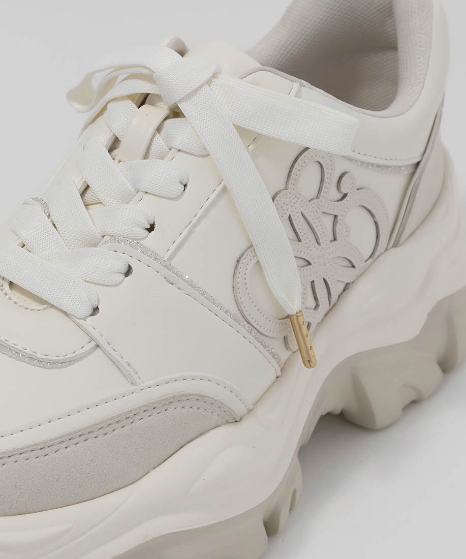  「モノグラムカッティングデザインスニーカー」|スニーカー|