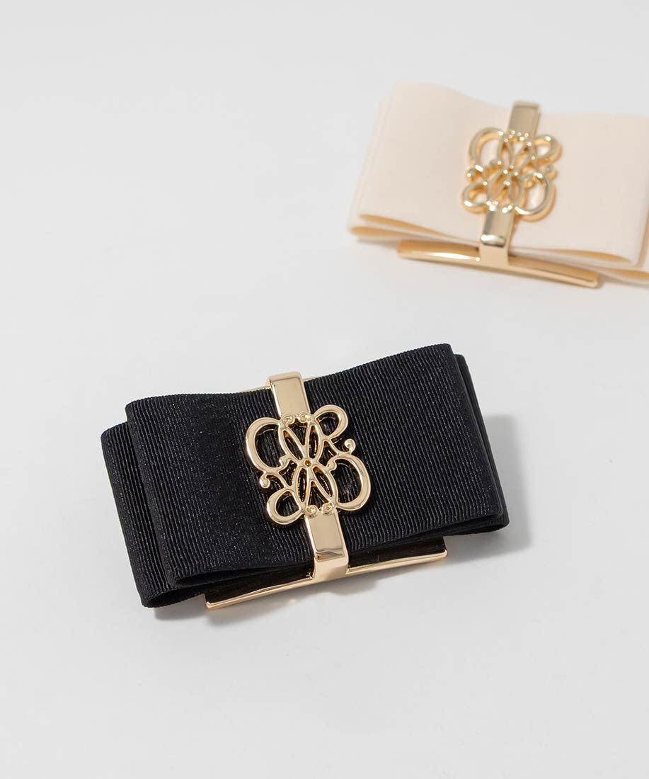  「モノグラムリボンシューズクリップ」|その他|