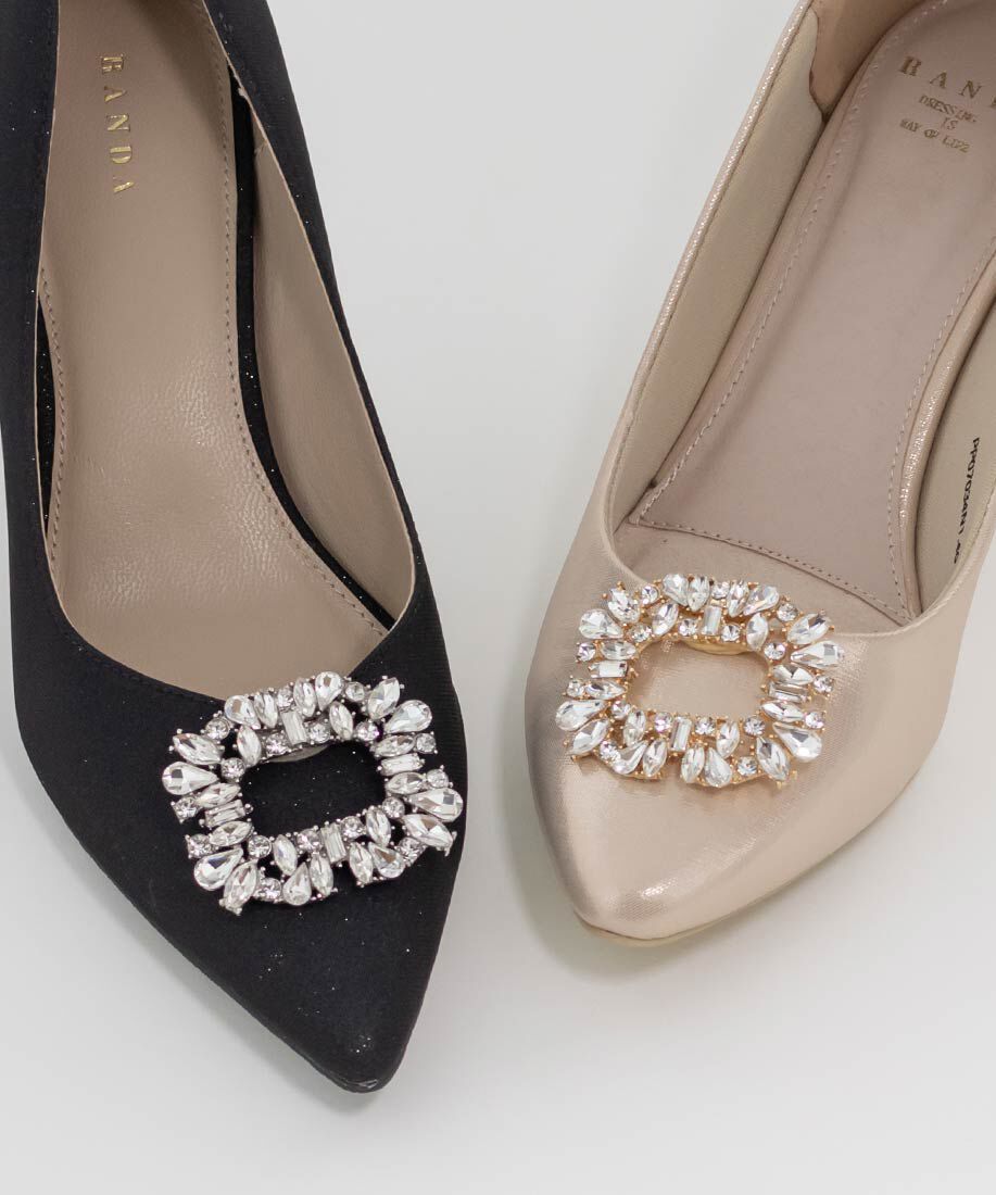  「ランダムビジューシューズクリップ」|その他|