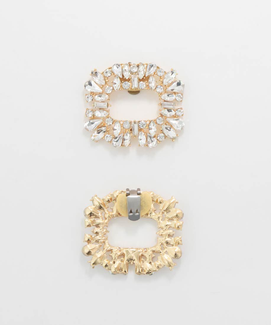  「ランダムビジューシューズクリップ」|その他|