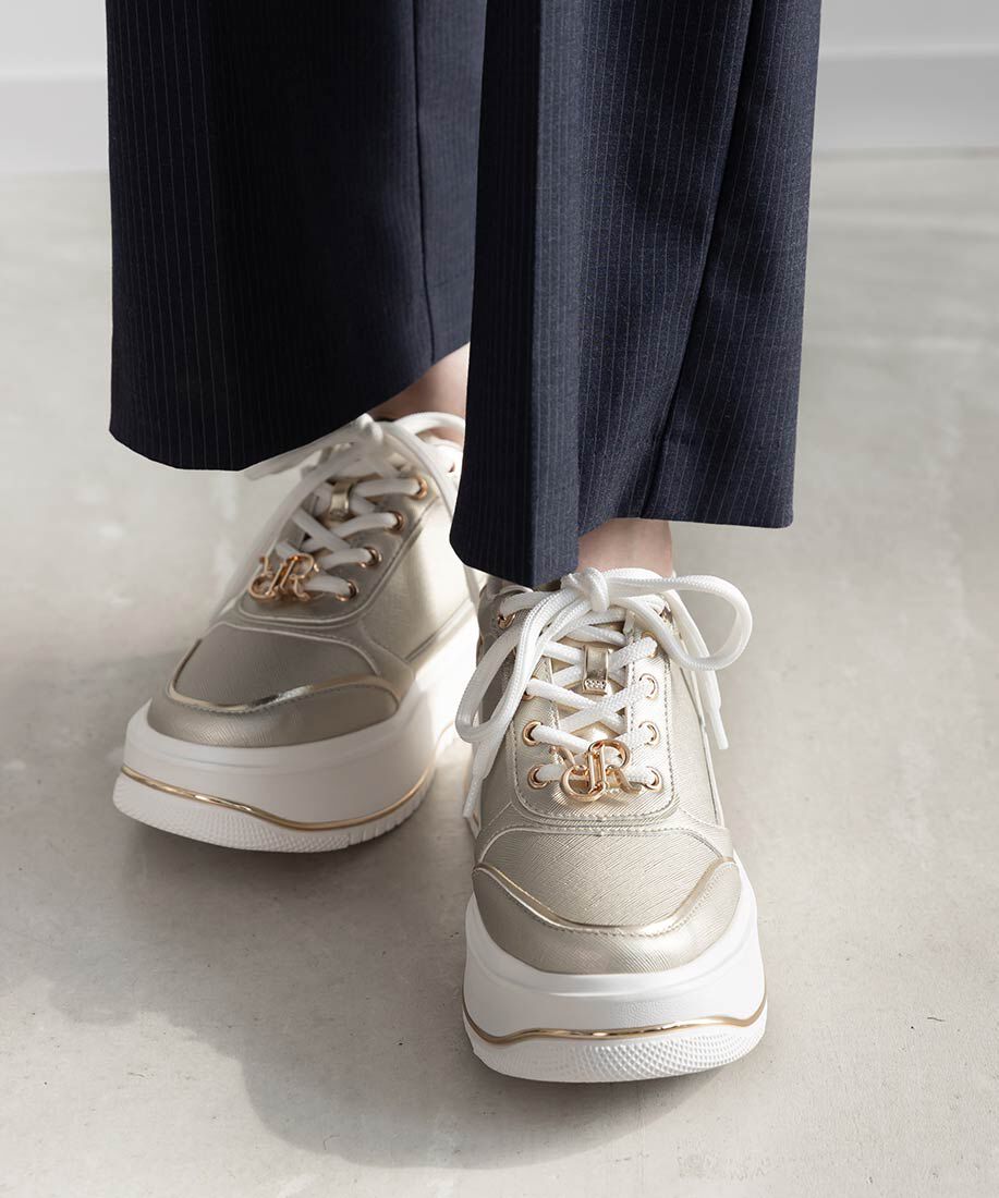  「2WAY モノグラムパーツボリュームスニーカー」|スニーカー|