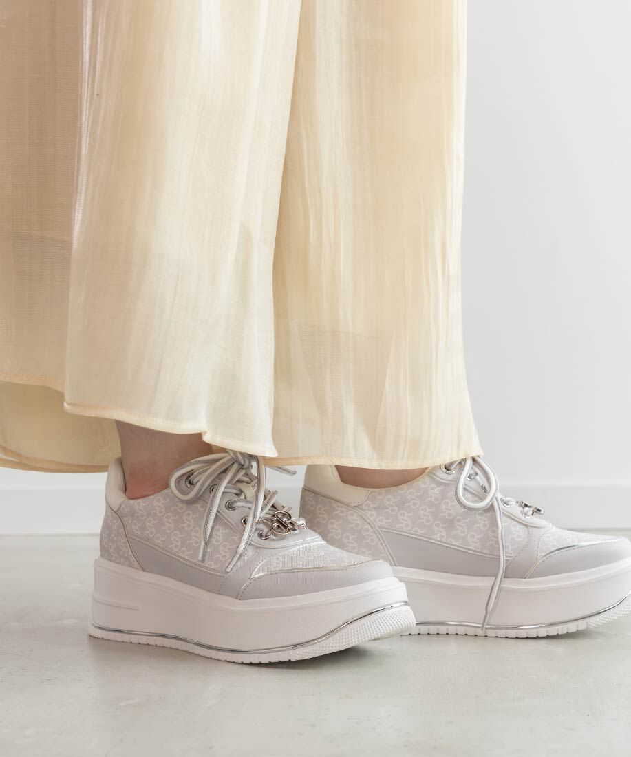  「2WAY モノグラムパーツボリュームスニーカー」|スニーカー|