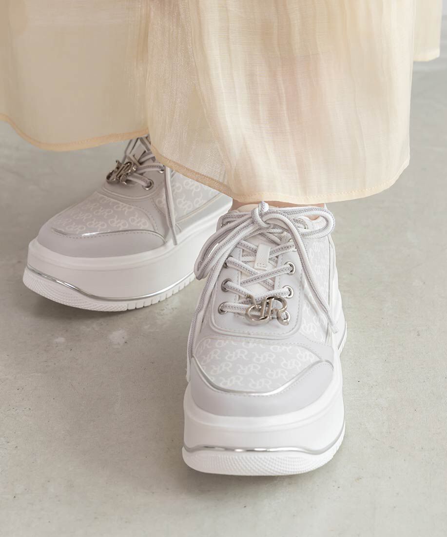  「2WAY モノグラムパーツボリュームスニーカー」|スニーカー|