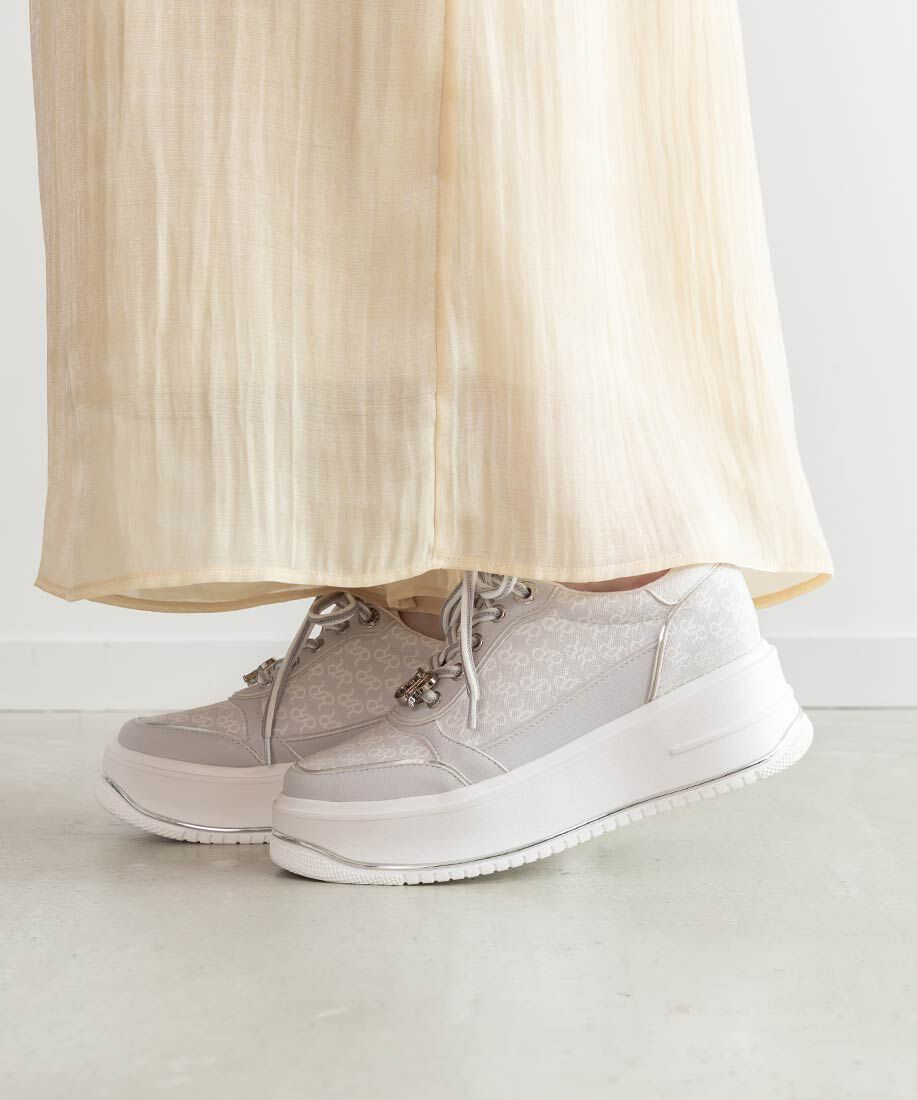  「2WAY モノグラムパーツボリュームスニーカー」|スニーカー|