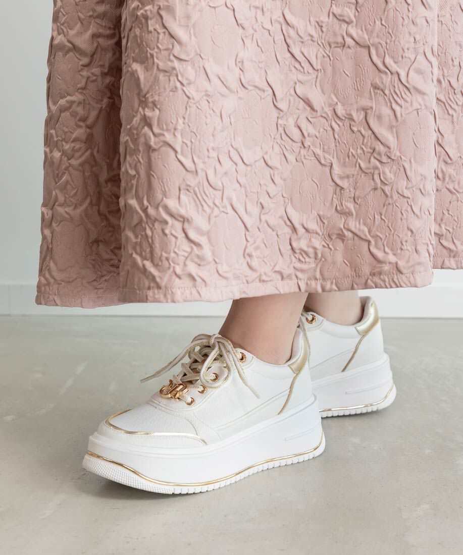  「2WAY モノグラムパーツボリュームスニーカー」|スニーカー|