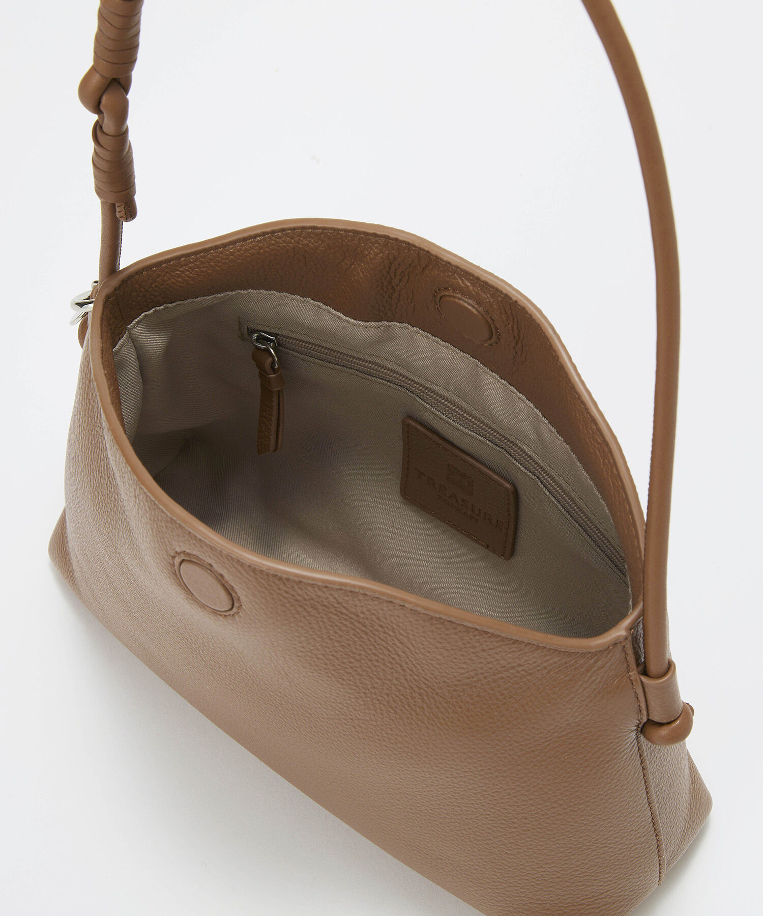 TOPKAPI TREASURE「【TREASURE TOPKAPI】ソフトレザー フラップ ワンハンドル ショルダーバッグ」|ショルダー・メッセンジャー|