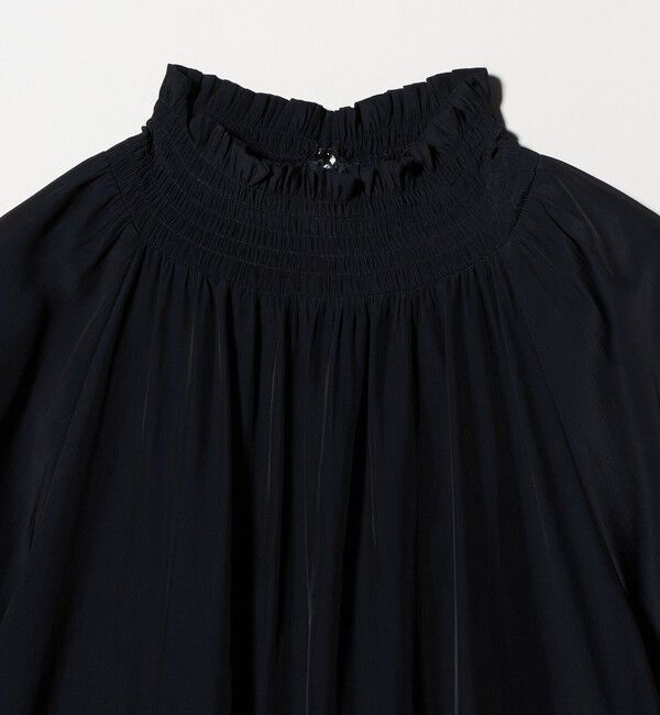 UNITED ARROWS「シャーリング ハイネック シャツ ブラウス」|シャツ・ブラウス|