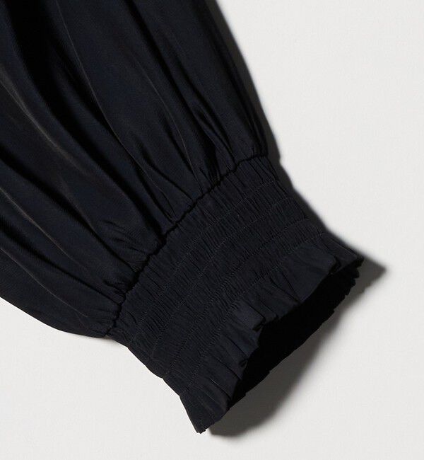 UNITED ARROWS「シャーリング ハイネック シャツ ブラウス」|シャツ・ブラウス|