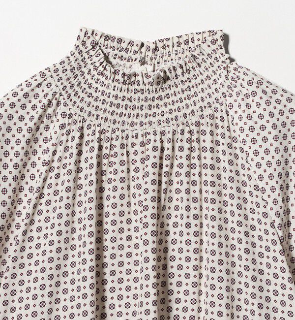 UNITED ARROWS「シャーリング ハイネック シャツ ブラウス」|シャツ・ブラウス|