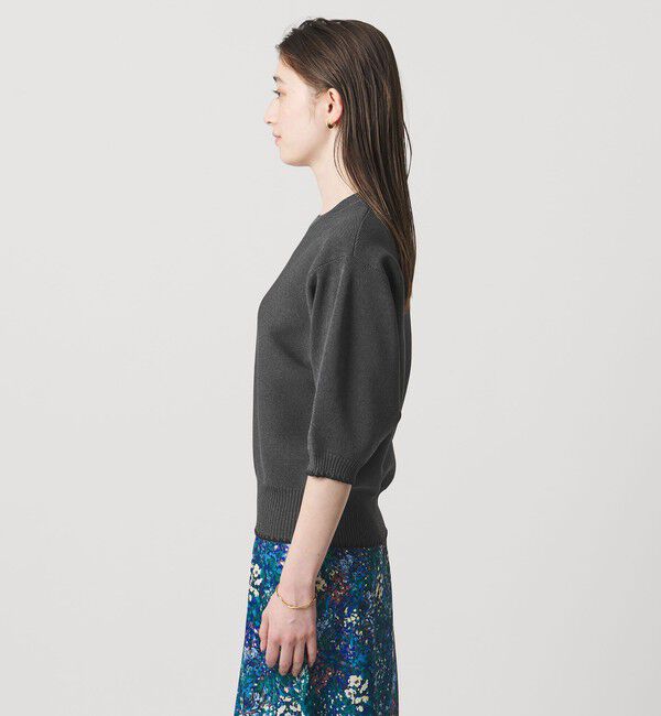 UNITED ARROWS「ハマグリステッチ パフスリーブ ニット ‐ウォッシャブル‐」|ニット・セーター|