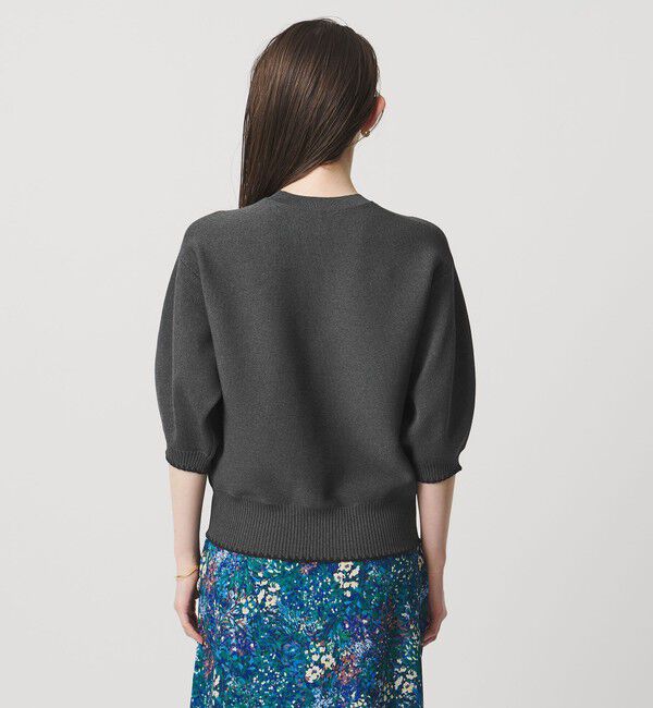 UNITED ARROWS「ハマグリステッチ パフスリーブ ニット ‐ウォッシャブル‐」|ニット・セーター|