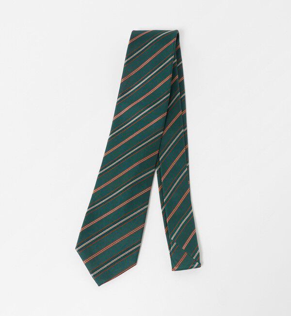 UNITED ARROWS green label relaxing「GLR 8.0cm ストライプ ネクタイ」|ネクタイ・蝶ネクタイ|DK.GREEN