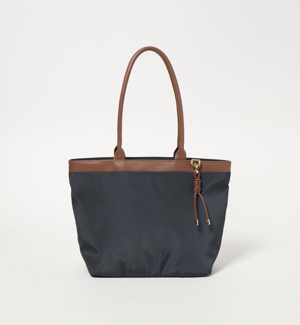 UNITED ARROWS green label relaxing「チャームツキ ロングハンドル トートバッグ はっ水」|ショルダー・メッセンジャー|