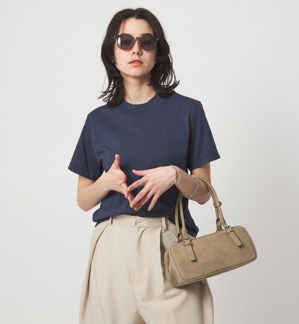 UNITED ARROWS green label relaxing「＜CHIHIRO HYODO&times;green label relaxing＞ワイドネック Tシャツ」|Tシャツ・カットソー|