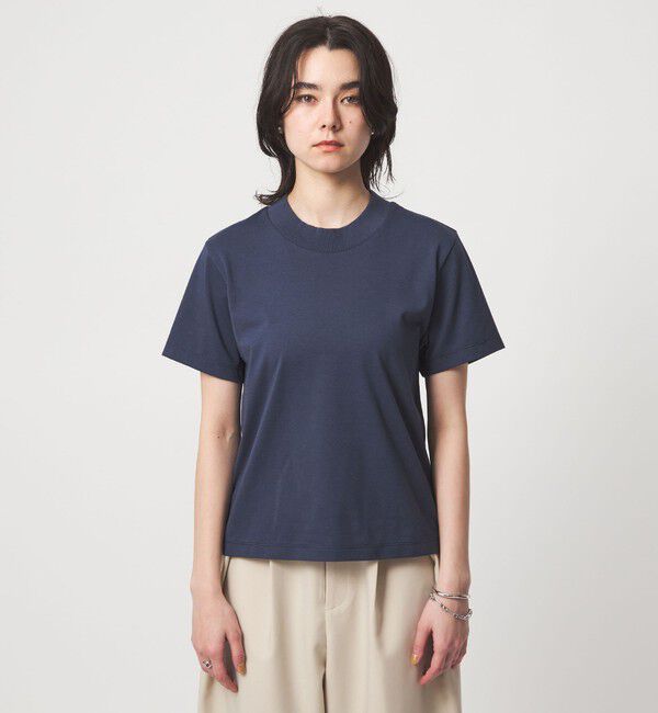 UNITED ARROWS green label relaxing「＜CHIHIRO HYODO&times;green label relaxing＞ワイドネック Tシャツ」|Tシャツ・カットソー|