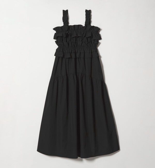 EMMEL REFINES「＜EMMEL REFINES＞EM フリル ギャザー ワンピース」|ワンピース|