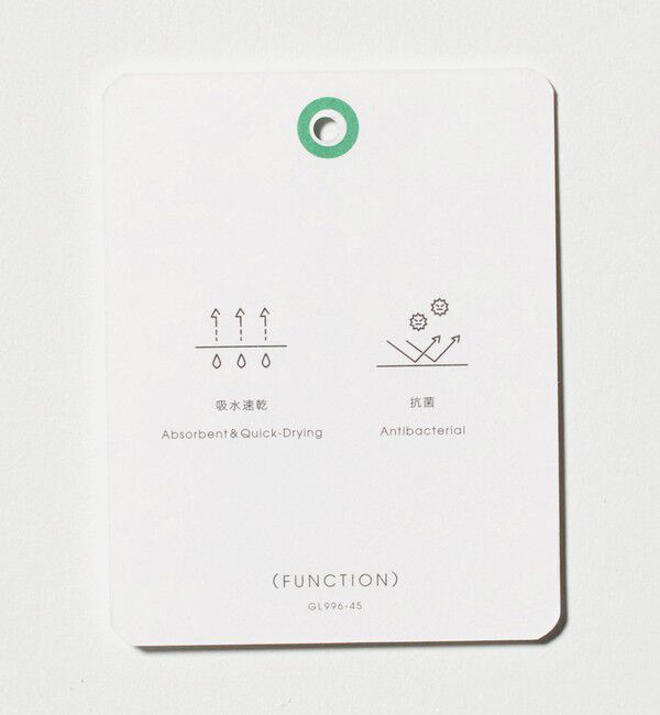 UNITED ARROWS green label relaxing「ダブルフェイス クルーネック 半袖 Tシャツ カットソー -吸水速乾・抗菌-」|Tシャツ・カットソー|