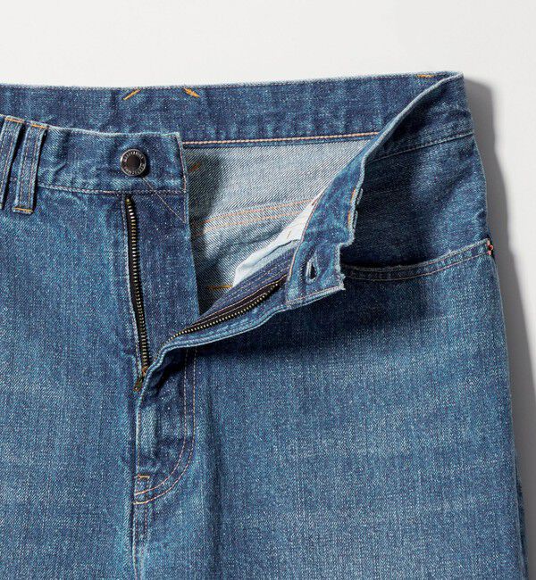 MONKEY TIME「ネップ デニム バギー パンツ」|チノ|