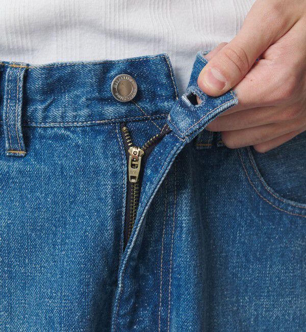 MONKEY TIME「ネップ デニム バギー パンツ」|チノ|