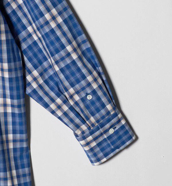 BEAUTY&YOUTH UNITED ARROWS「コットン チェック オーバーサイズ シャツ」|シャツ・ブラウス|