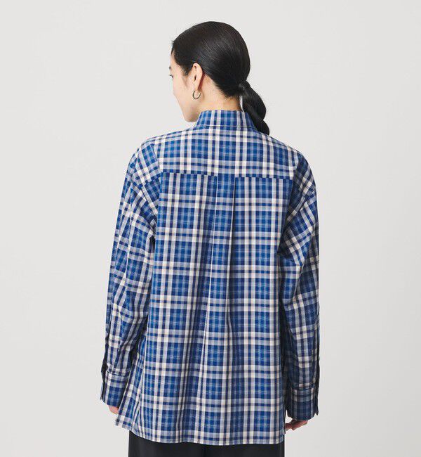 BEAUTY&YOUTH UNITED ARROWS「コットン チェック オーバーサイズ シャツ」|シャツ・ブラウス|