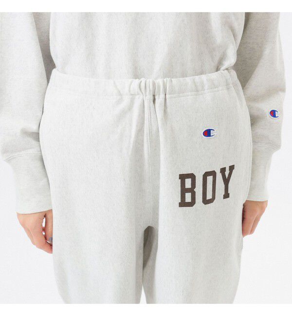 BEAMSBOY「【別注】Champion / リバースウィーブ(R) パンツ」|チノ|